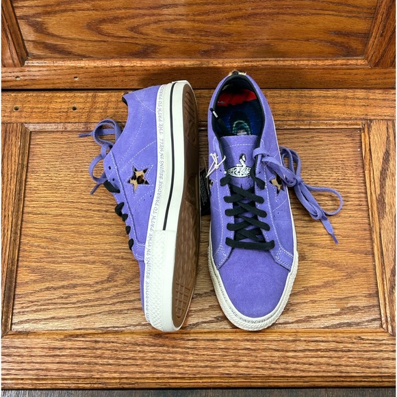 Converse One Star x Sean‎ Pablo Wild Liliac Black Shoes - Picture 6 of 10